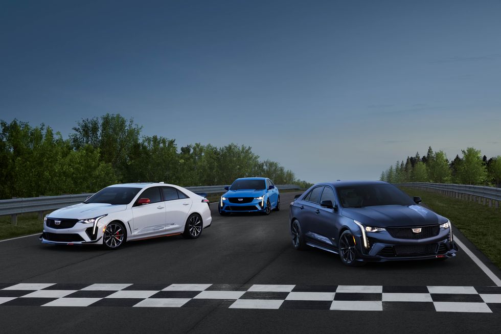 2023 Cadillac CT4-V Blackwing Track Editions Honor U.S. Racetracks