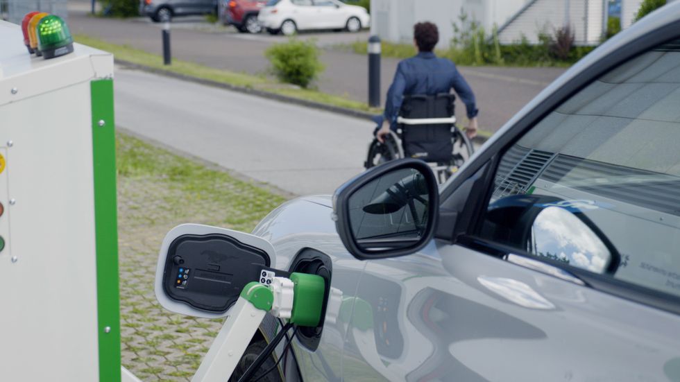 Ford Testing Robotic EV Charging as Aid for Disabled Drivers