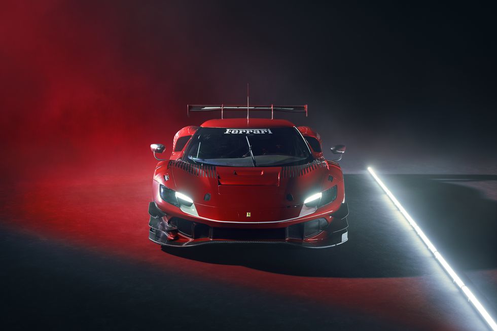Ferrari Pulls Back the Curtain on 296 GT3 Race Car
