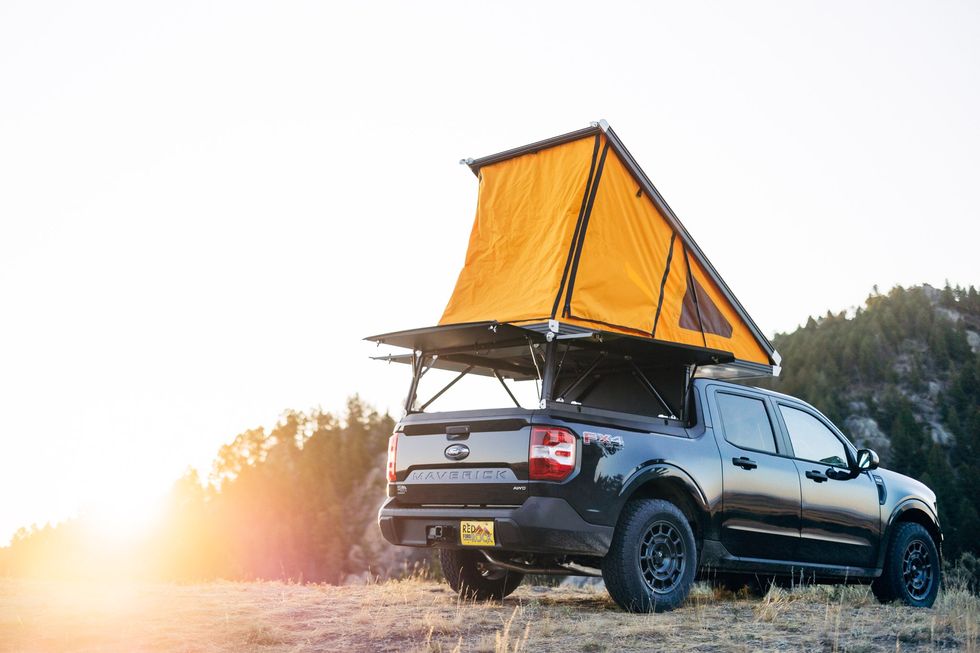 Ford Maverick Ready for Overlanding with $7700 GFC Platform Camper